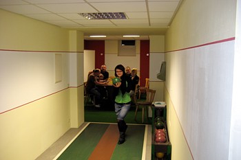 Kegelbahn im Parkhotel Forsthaus