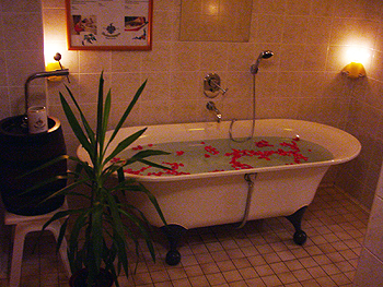 Wellnessbäder im Parkhotel Forsthaus